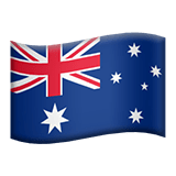 Flag: Australia Emoji, Apple style