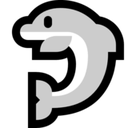 Dolphin Emoji, Microsoft style