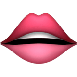 Mouth Emoji, Apple style