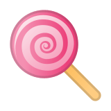 Lollipop Emoji, Google style