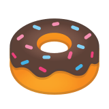 Doughnut Emoji, Google style