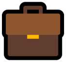 Briefcase Emoji, Microsoft style