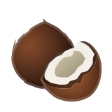 Coconut Emoji, Google style