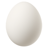 Egg Emoji, Apple style