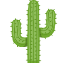 Cactus Emoji, Facebook style