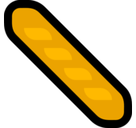 Baguette Bread Emoji, Microsoft style