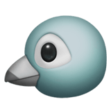 Bird Emoji, Apple style