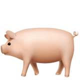 Pig Emoji, Apple style