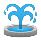 Fountain Emoji, Google style