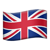 Flag: United Kingdom Emoji, Apple style