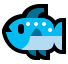 Fish Emoji, Microsoft style