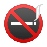 No Smoking Emoji, Google style