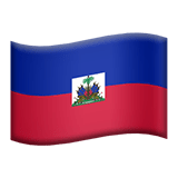 Flag: Haiti Emoji, Apple style
