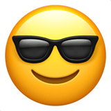Sunglasses Emoji, Apple style