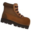 Hiking Boot Emoji, Samsung style
