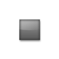 Black Small Square Emoji, LG style