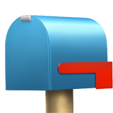 Closed Mailbox with Lowered Flag Emoji, Apple style
