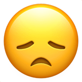 Sad Emoji, Apple style
