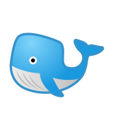 Whale Emoji, Google style
