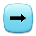 Right Arrow Emoji, LG style