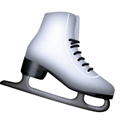 Ice Skate Emoji, Facebook style