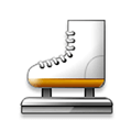 Ice Skate Emoji, Samsung style
