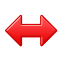 Left-Right Arrow Emoji, Samsung style