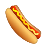 Hot Dog Emoji, Google style