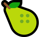 Pear Emoji, Microsoft style