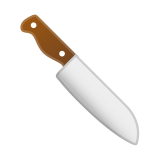 Kitchen Knife Emoji, Google style