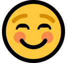 Smile Emoji, Microsoft style
