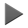 Play Button Emoji, Samsung style