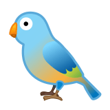 Bird Emoji, Google style