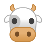 Cow Face Emoji, Google style