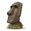 Moai Emoji, Samsung style