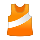 Running Shirt Emoji, Google style