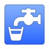 Potable Water Emoji, Google style
