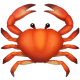 Crab Emoji, Apple style