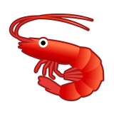 Shrimp Emoji, Google style