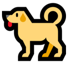 Dog Emoji, Microsoft style