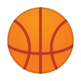 Basketball Emoji, Google style