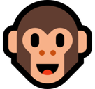 Monkey Face Emoji, Microsoft style