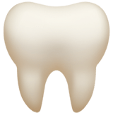 Tooth Emoji, Apple style