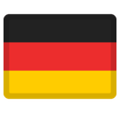 Flag: Germany Emoji, Facebook style