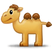 Two-Hump Camel Emoji, Samsung style