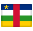 Flag: Central African Republic Emoji, Facebook style