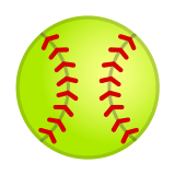 Softball Emoji, Google style