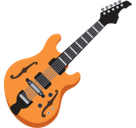 Guitar Emoji, Facebook style