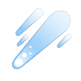 Comet Emoji, Google style