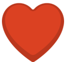 Heart Suit Emoji, Facebook style